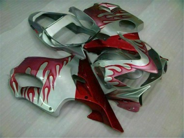 Honda CBR 600 F4i 2001-2003 - Rouge Flamme Argent