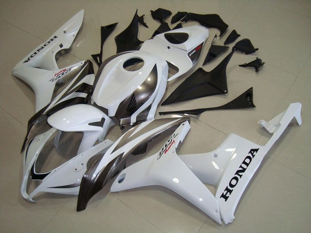 Honda CBR 600 RR 2007-2008 - Blanc Argent