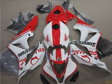 Honda CBR 600 RR 2007-2008 - Rouge Blanc