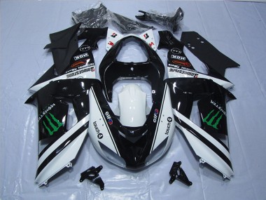 Kawasaki ZX10R 2006-2007 - Noir Blanc Touch4 Monster