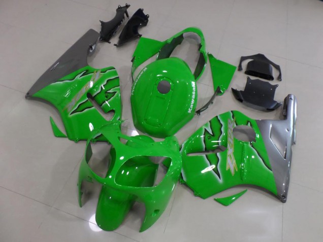 Kawasaki ZX12R 2000-2001 - Vert Flamme