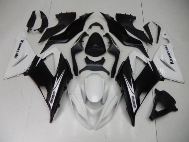 Kawasaki ZX6R 2013-2018 - Noir Blanc