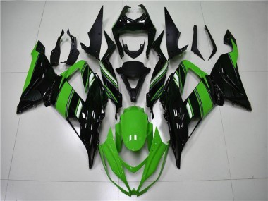 Kawasaki ZX6R 2013-2018 - Vert Noir