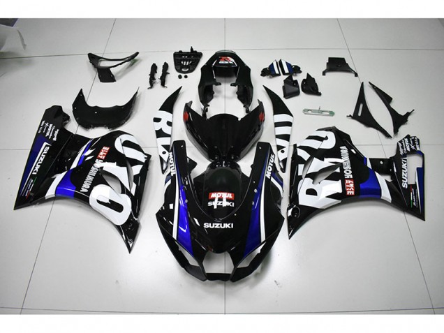 Suzuki GSXR 1000 2017-2023 - Noir Blanc Motul