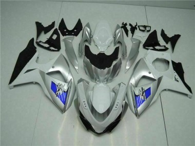 Suzuki GSXR 1000 K9 2009-2016 - Argent Blanc