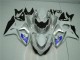 Suzuki GSXR 1000 K9 2009-2016 - Argent Blanc