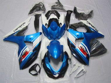 Suzuki GSXR 1000 K9 2009-2016 - Bleu Blanc