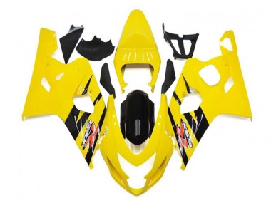 Suzuki GSXR 600 / 750 K4 2004-2005 - Jaune Noir