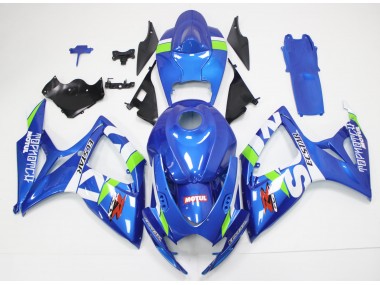 Suzuki GSXR 600 / 750 K6 2006-2007 - Bleu Blanc