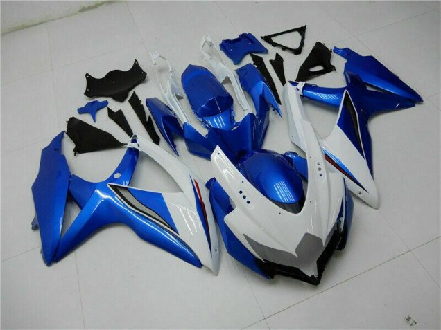 Suzuki GSXR 600 / 750 K8 2008-2010 - Bleu Blanc