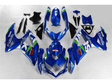 Suzuki GSXR 600 / 750 K8 2008-2010 - Bleu Blanc Vert