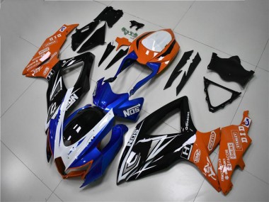 Suzuki GSXR 600 / 750 K8 2008-2010 - Bleu Orange