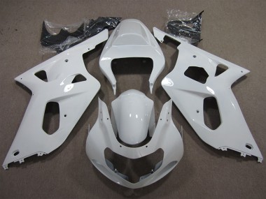 Suzuki GSXR 600 K1 K2 K3 2001-2003 - Blanc