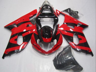 Suzuki GSXR 600 K1 K2 K3 2001-2003 - Noir Rouge