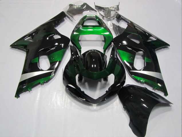 Suzuki GSXR 600 K1 K2 K3 2001-2003 - Noir Vert