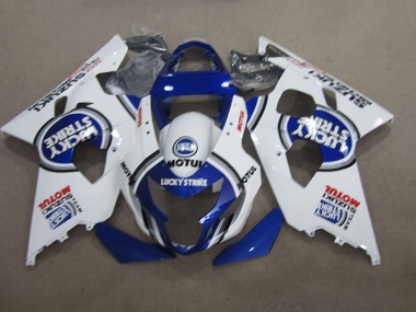 Suzuki GSXR 600 K4 2004-2005 - Bleu Blanc Lucky Strike Motul