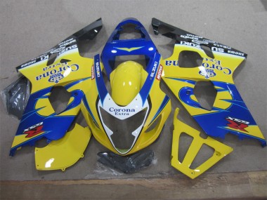 Suzuki GSXR 600 K4 2004-2005 - Jaune Bleu Corona Extra