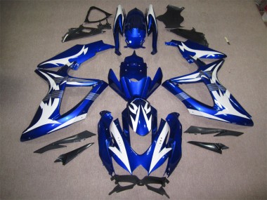 Suzuki GSXR 600 K8 2008-2010 - Bleu Blanc