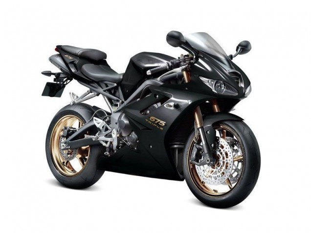 Triumph Daytona 675 Triple 2009-2012 - Noir