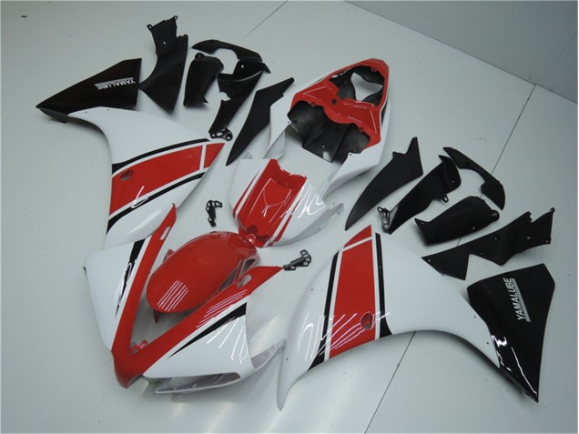 Yamaha R1 2012-2014 - Blanc Rouge Noir