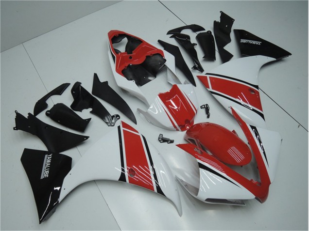 Yamaha R1 2012-2014 - Blanc Rouge Noir