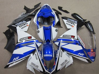 Yamaha R1 2012-2014 - Bleu Blanc Pizzoli