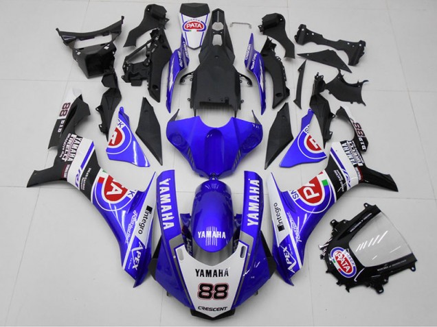 Yamaha R1 2015-2019 - Bleu PATA 88