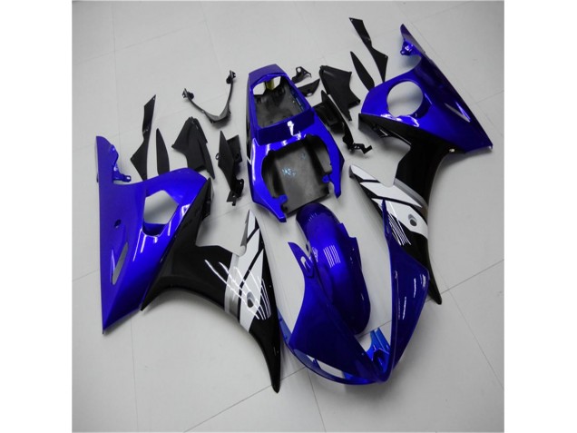 Yamaha R6 2003-2005 - Bleu Blanc Noir